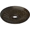 Ekena Millwork Berkshire Medallion (Canopies up to 6 3/8"), 20 1/8"OD x 3 7/8"ID x 1 7/8"P, Stone Hearth Crackle CM20BE1SHC - alternate 4